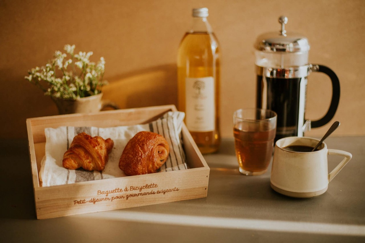 Formule Mini-Viennoiseries Classiques et Jus, avec Café